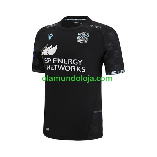 Camisola Rugby Glasgow Warriors Homem Equipamento Primeiro 2023 Manga Curta